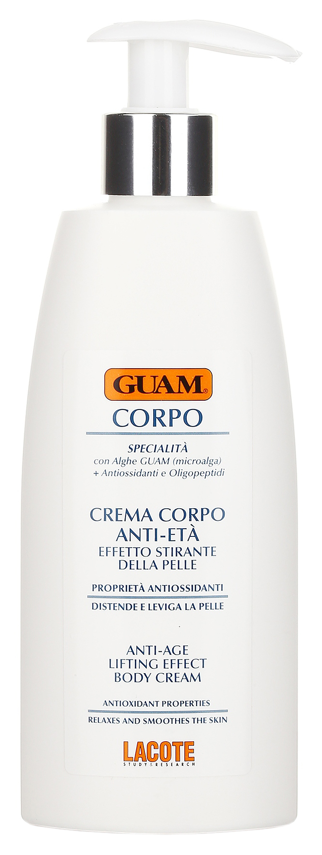 Guam crema Anti - eta. Крем для тела Guam corpo антивозрастной подтягивающий.