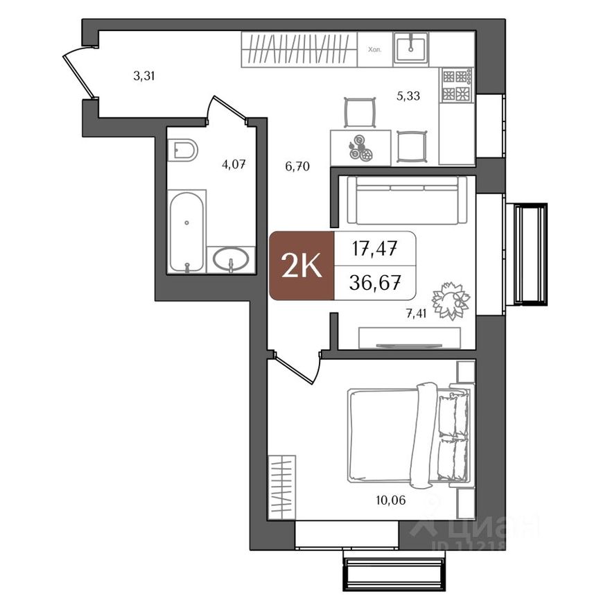 Планировка квартиры