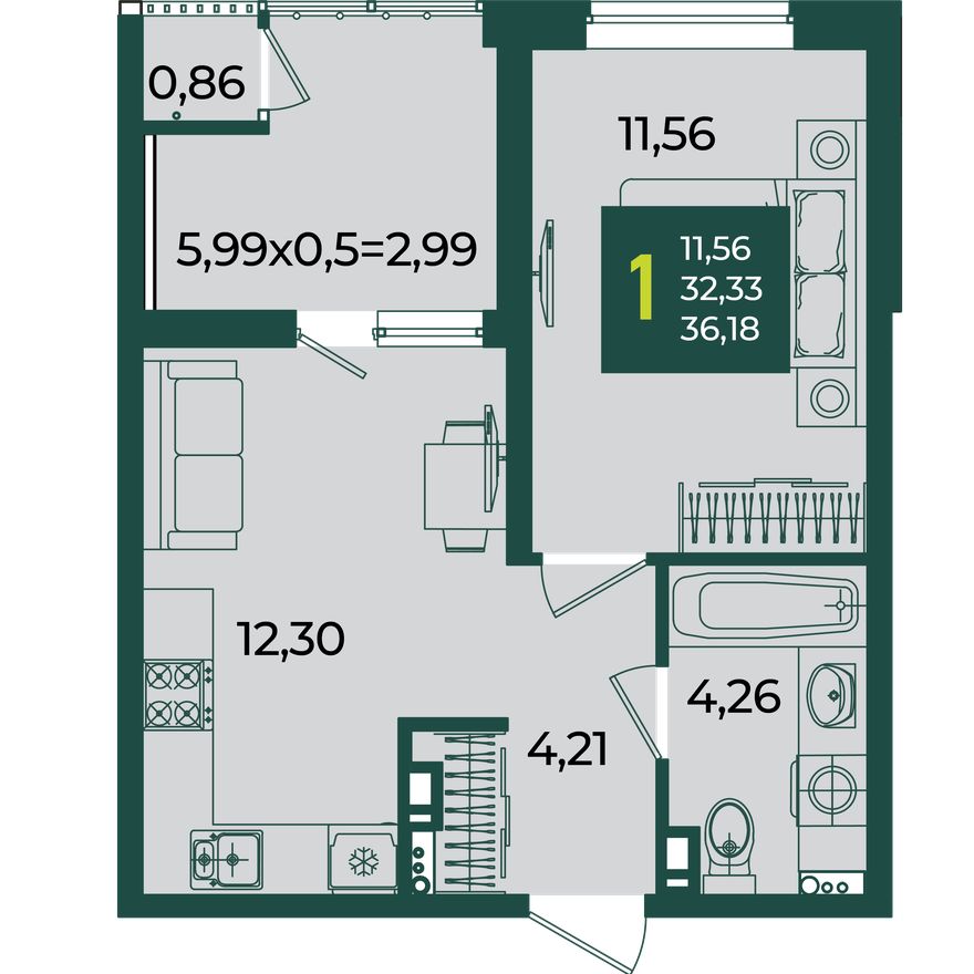 Планировка квартиры
