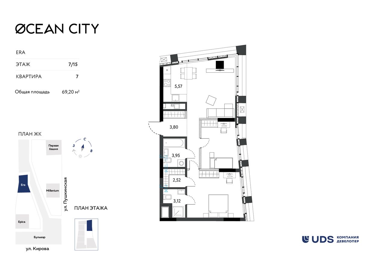 Планировка квартиры
