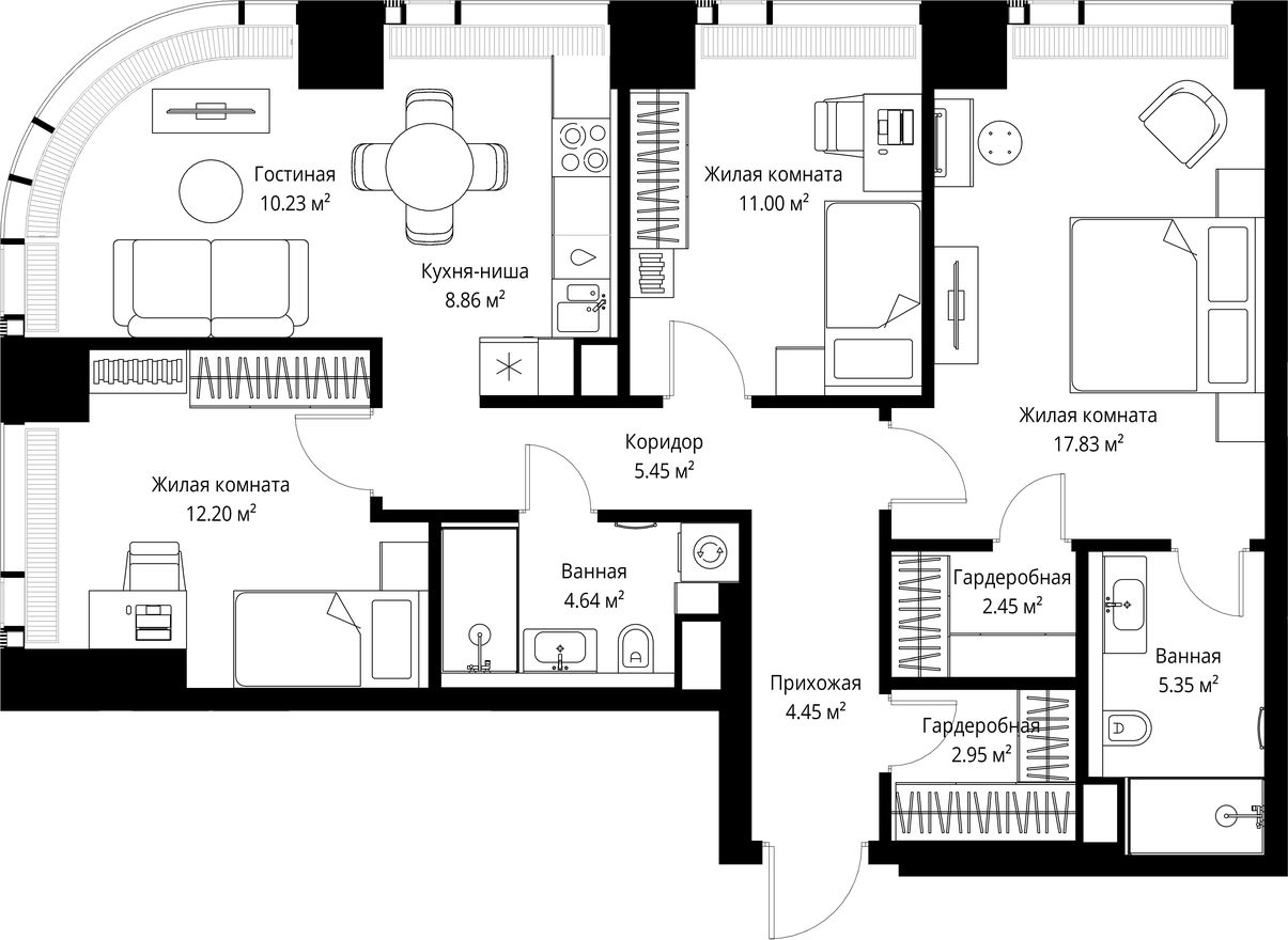 Планировка квартиры