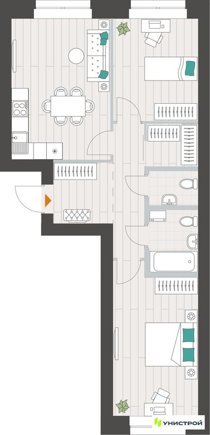 Планировка квартиры