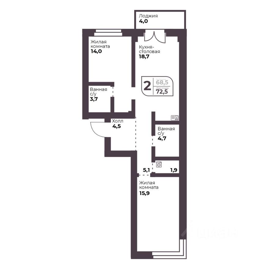 Планировка квартиры