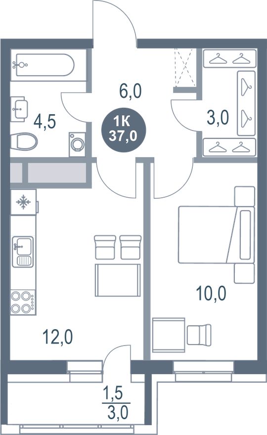 Планировка квартиры