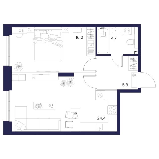 Планировка квартиры