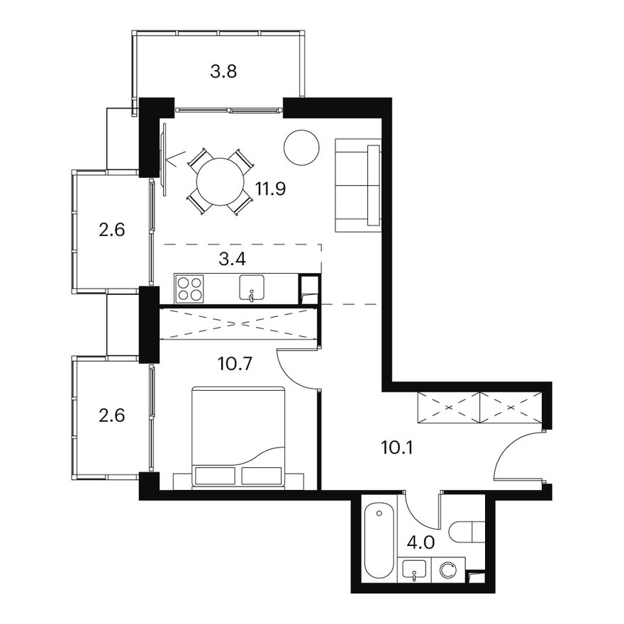 Планировка квартиры
