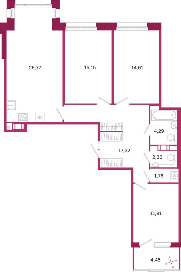 Планировка квартиры