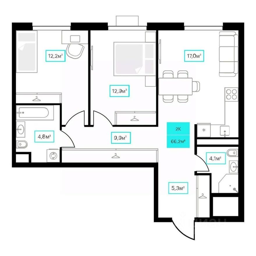 Планировка квартиры