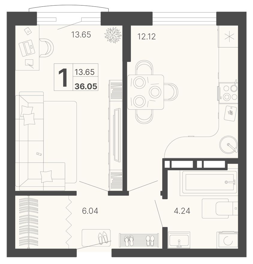 Планировка квартиры