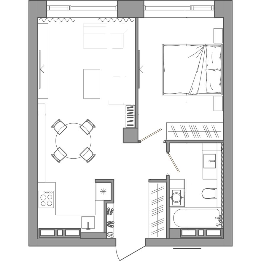 Планировка квартиры