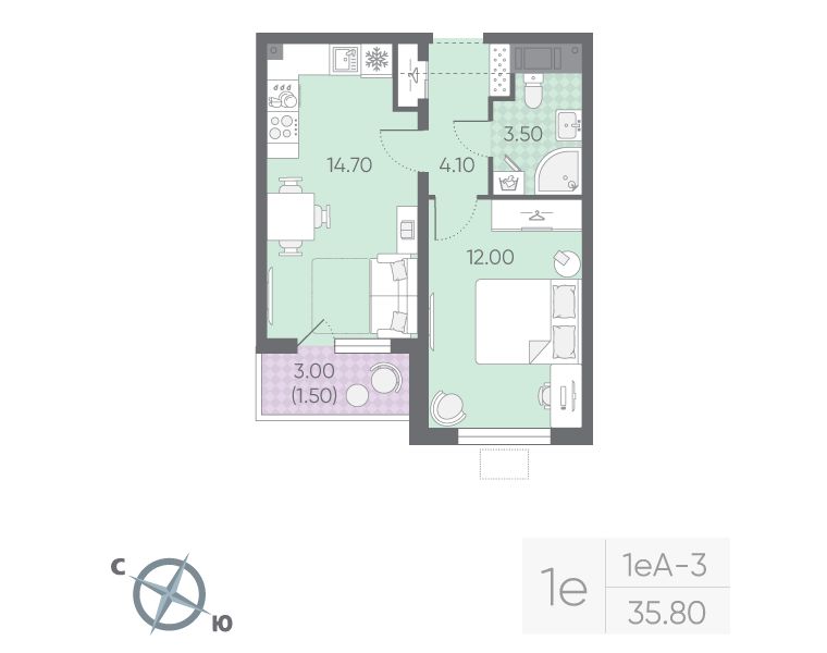 Планировка квартиры