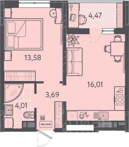 Планировка квартиры