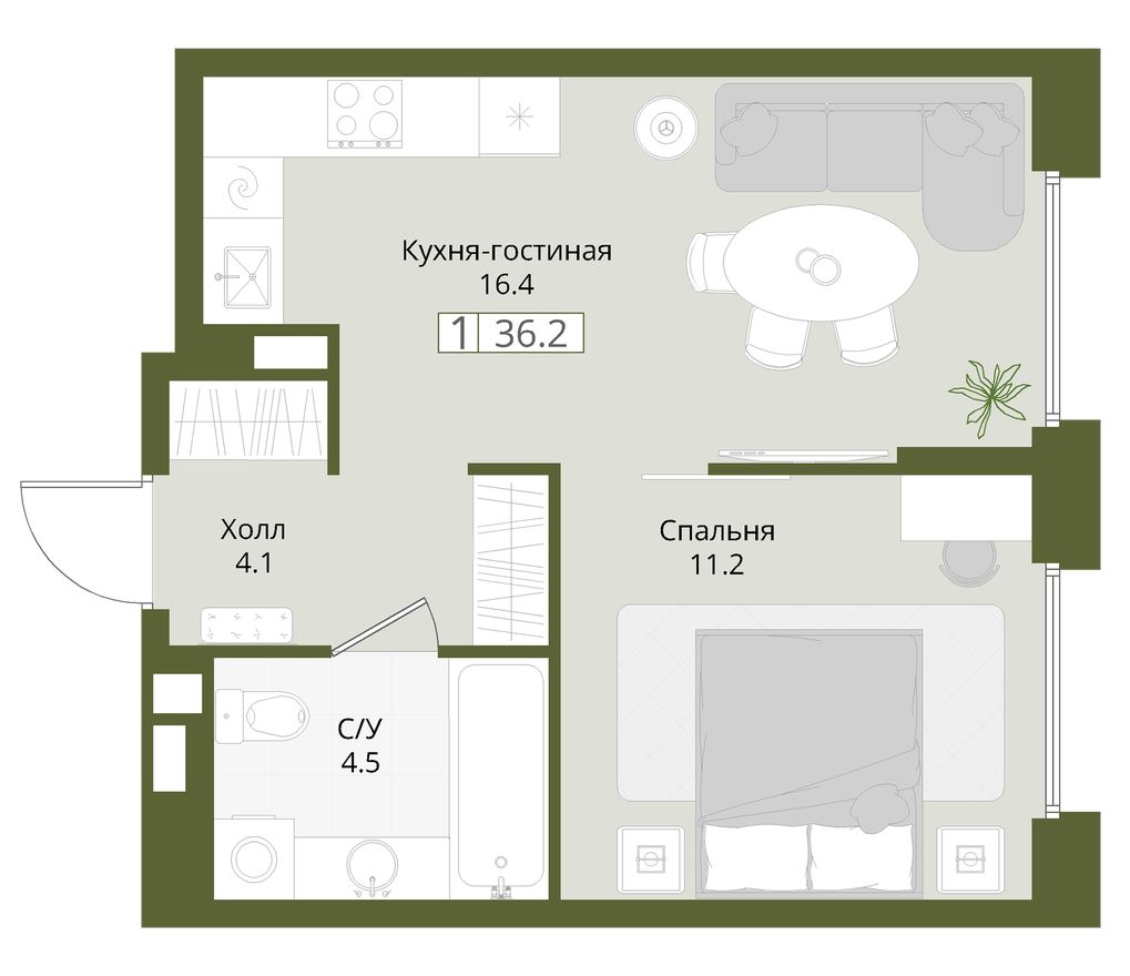 Планировка квартиры