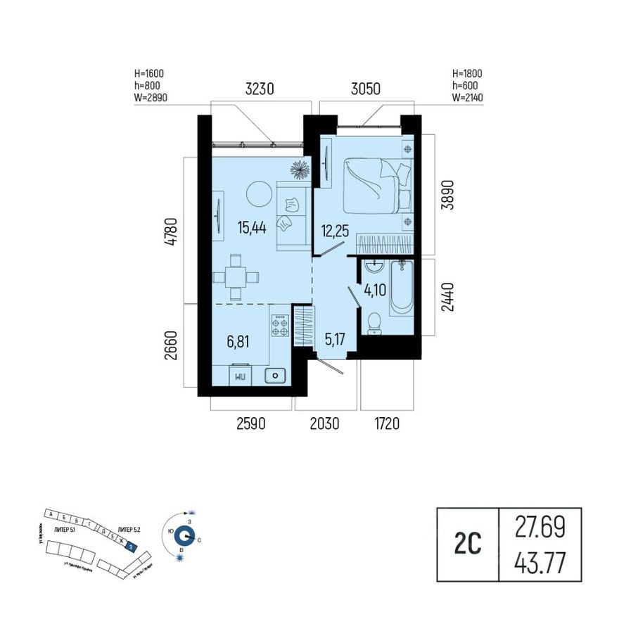 Планировка квартиры