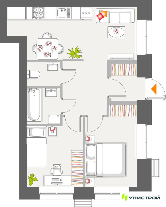 Планировка квартиры