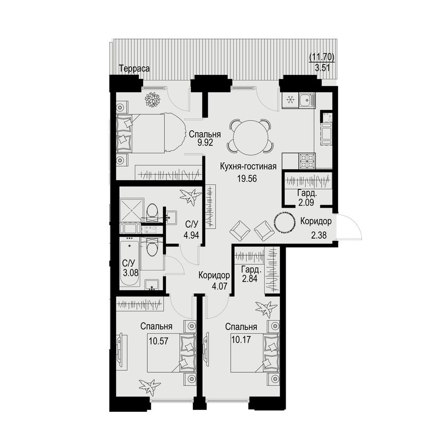 Планировка квартиры