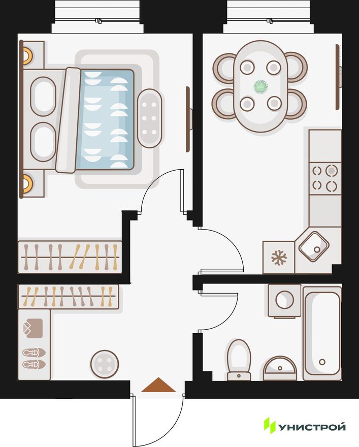 Планировка квартиры