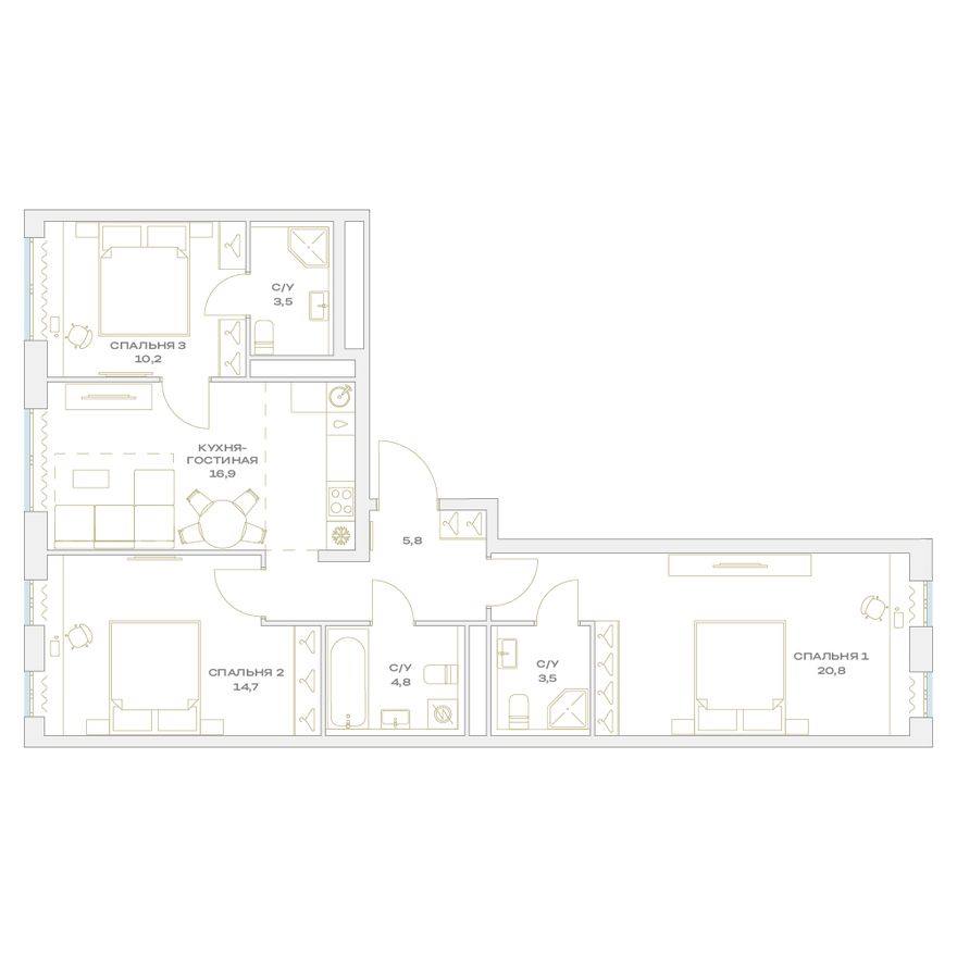 Планировка квартиры