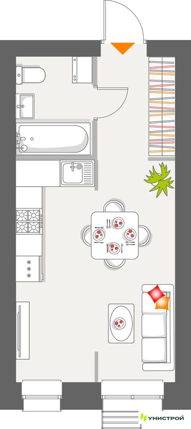 Планировка квартиры