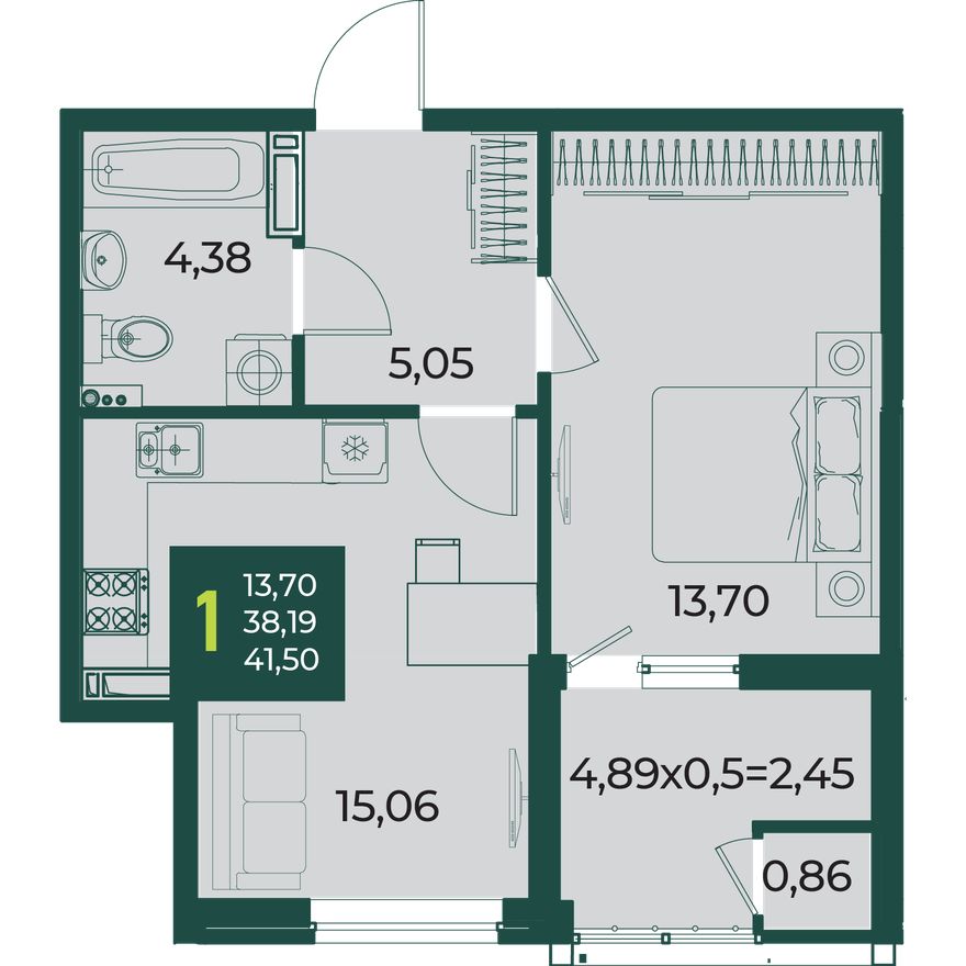 Планировка квартиры