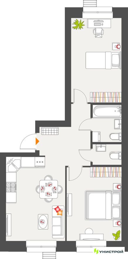 Планировка квартиры