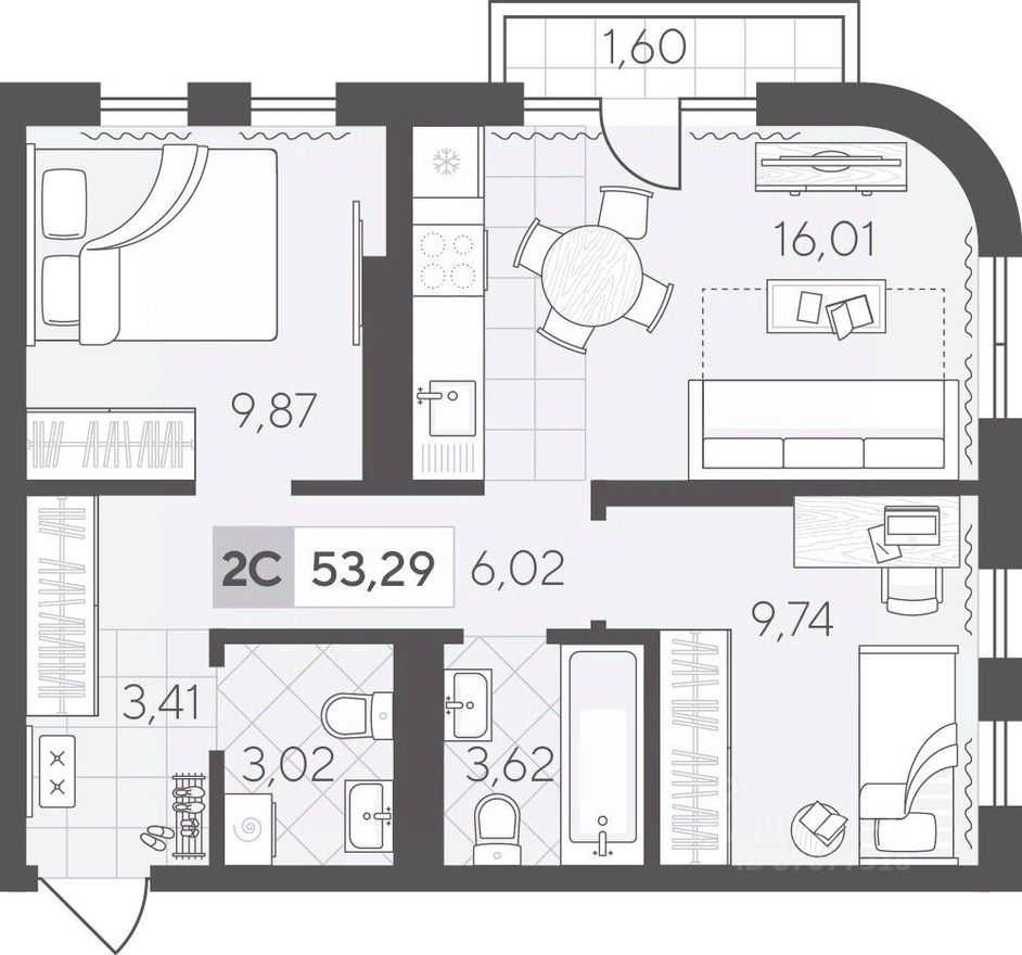 Планировка квартиры